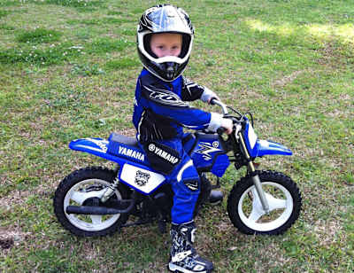 Harrison Voight - First PW50 at age 4 - 2010