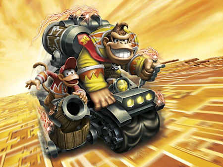 The Donkey Kong Skylanders Superchargers card
