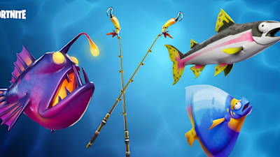 The different fish that can be caught