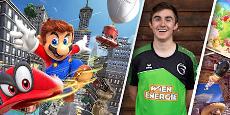 Dansta posiert vor einer Holzwand