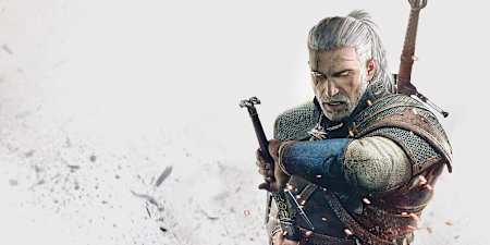 Geralt zieht ein Schwert