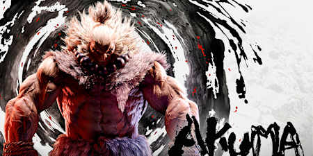 Street Fighter game image featuring the character Akuma.