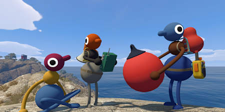 Screenshot aus Big Walk