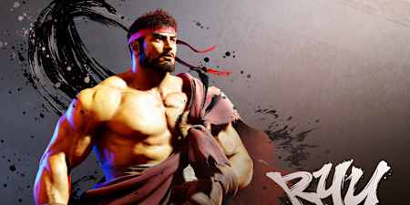 Ryu's character artwork.
