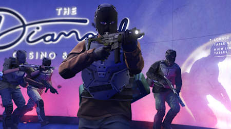 Le braquage du Diamond Casino dans GTA Online.