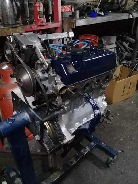 Motor de la réplica del R5 Maxi Turbo de Neil Brighton, WRC, Rally.