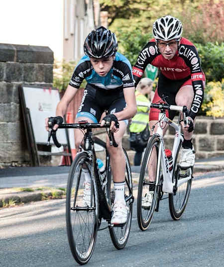 Tom Pidcock racing for Paul Milnes/Oldfield ERT