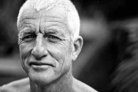 Lifeguard and bodysurfer Mark Cunningham