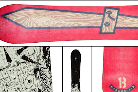 Un snowboard Haakon Air conçu par Terje Haakonsen.