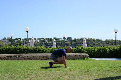 Segundo paso del burpee