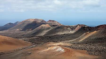 Timanfaya National Park is a Spanish national park in the southwestern part of the island of Lanzarote, Canary Islands.