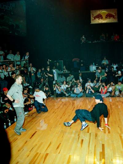 Jeromeskee performed at Lords of the Floor while still a senior in high school.