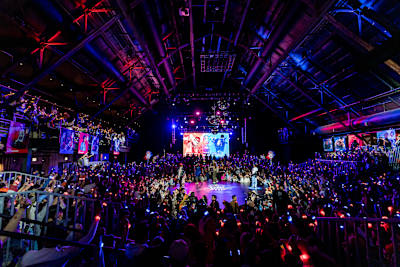 Venue at the 2023 Red Bull Dance Your Style Finale in Chicago, IL