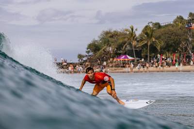 Jack Robinson surfing at Snapper Rocks