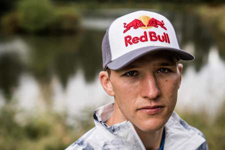 Tom Evans poses for a portrait during a photo shoot in Surrey, United Kingdom on October 11, 2018.