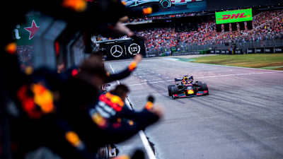 Max Crosses Finish Line In Germany