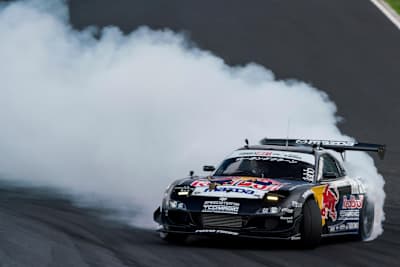 HUMBUL competing at Formula Drift Japan 2018