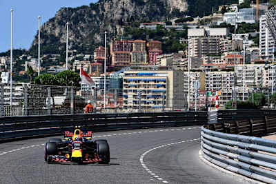 Max Verstappen en el GP de Mónaco 2017