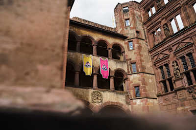 Venue at Red Bull Wololo V at Castle Heidelberg, Germany, on September 19th, 2021.