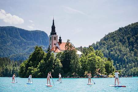 Alternativa a la falta de olas: stand up paddle