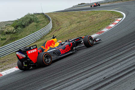 A photo of Max Verstappen at Zandvoort