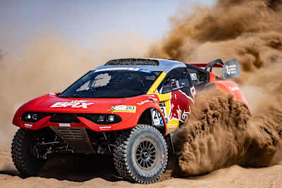 Sébastien Loeb at the prologue of Rally Du Maroc 2023 in Agadir, Morocco on October 13, 2023.