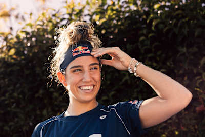 Bea Gonzalez poses for a portrait at a training ground near Madrid, Spain, on October 4 2023.