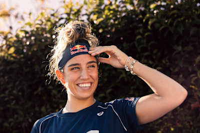 Bea Gonzalez poses for a portrait at a training ground near Madrid, Spain, on October 4 2023.