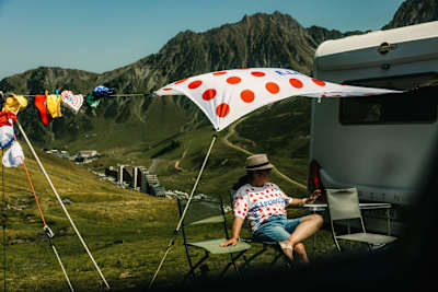 Fans at the Tour de France