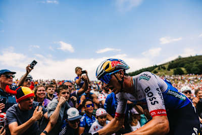 Florian Lipowitz at the Tour de France