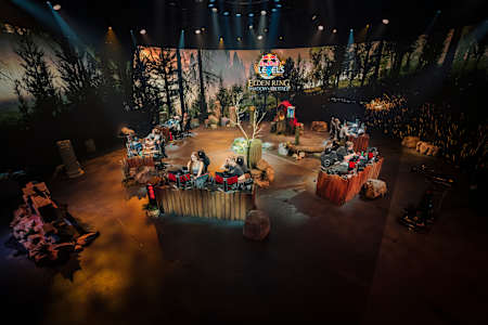 The Red Bull Levels presents Elden Ring 2024 studio in Berlin set the mood for the world of the action RPG.
