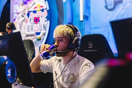 An intense moment as BBL PCIFIC player focuses at Red Bull Home Ground in Istanbul, Turkey, October 2024.