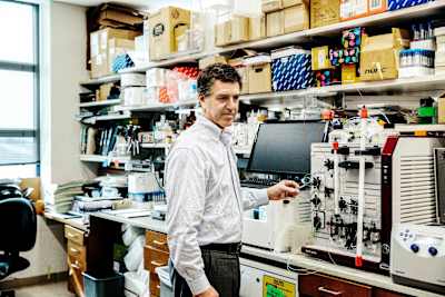Neurologist Stephen Strittmatter has spent 17 years developing a drug that helps nerve fibers grow.