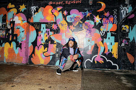 Zeb Powell was photographed for The Red Bulletin in New York on January 12.