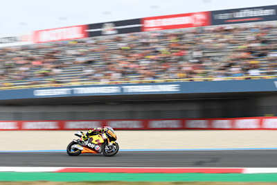 Tony Arbolino at the Dutch MotoGP on 24 June 2023.