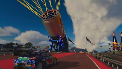 The giant Red Bull can in The Crew Motorfest Season 6.