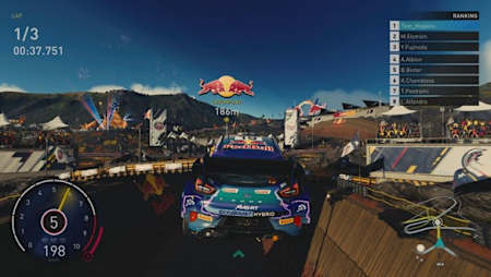 Action from the Asphalt Clash mode of The Crew Motorfest Season 6.