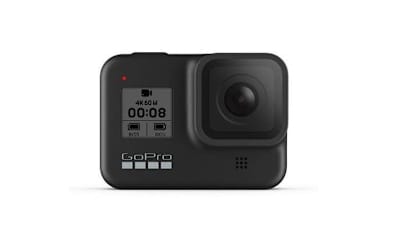GoPro Hero 8 action sports camera in black