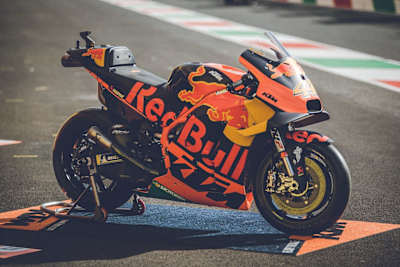 La moto KTM RC16 du pilote de MotoGP Pol Espargaró.