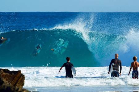 Accessing perfect waves has never been easier than it is at Snapper Rocks