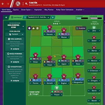 Oyun stili ve rolleri seçmek