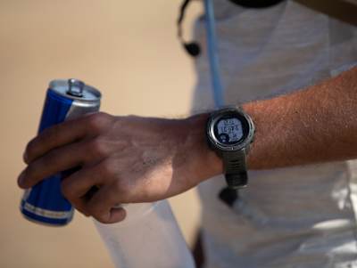 Trail runners participate in Deccan Ultra in the Western Ghats of India.