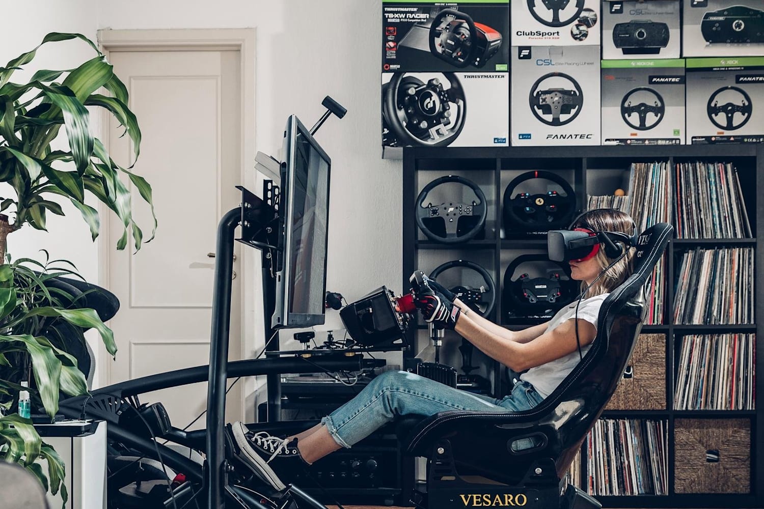 best vr headset sim racing