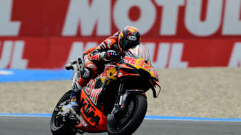 Maverick Viñales charges on his Red Bull KTM at the Dutch MotoGP, Assen, on 29 June 2025, unleashing racing excellence and Red Bull's unstoppable energy