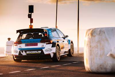 ERC points were a possibility during the opening leg