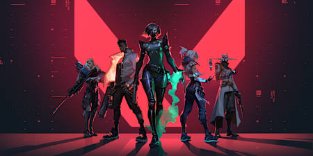 An image of agents from the game VALORANT
