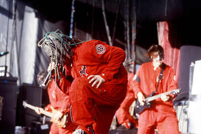 Musikalischer Motivationskick für Franjo: die US-Metal Band Slipknot.