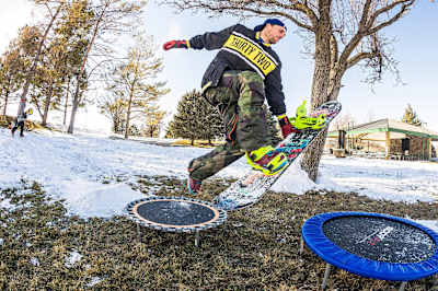 Fleet-footed footplant from the innovation master