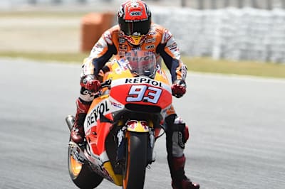 Marquez al GP Catalogna 2016