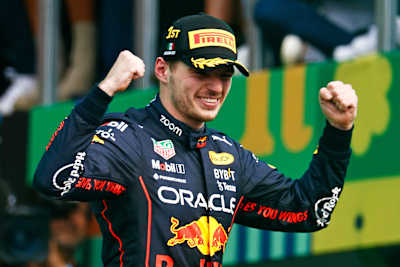 Max Verstappen vandt overlegent Mexicos Grand Prix. 